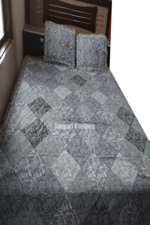 Digital pattern pure cotton bedsheet king size
